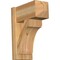 Ekena Millwork Legacy Craftsman Rough Sawn Outlooker, Western Red Cedar, 8"W x 16"D x 20"H OUT08X16X20LEC04RWR - alternate 1